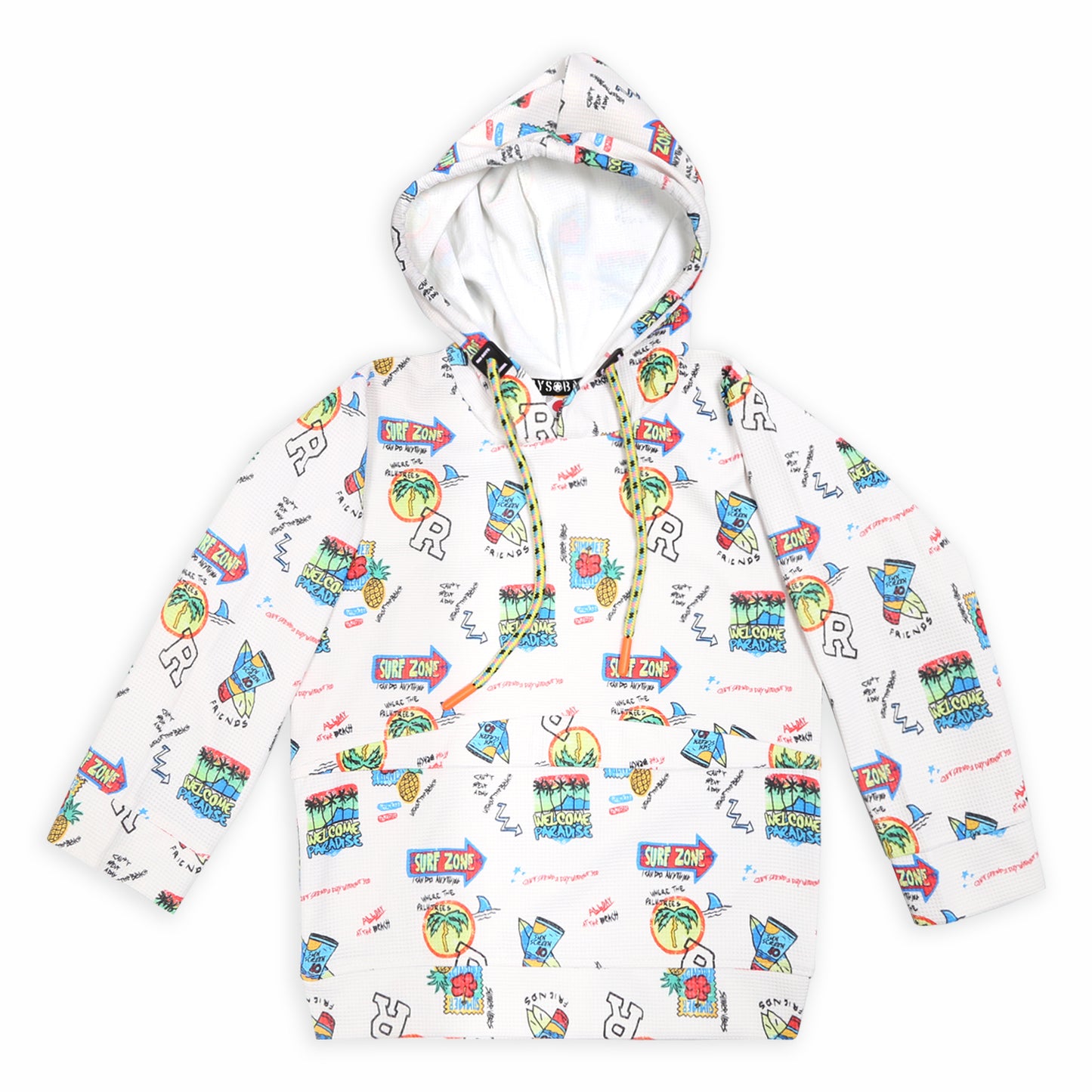 Printed Hoodie Tee, Joggers & Bag: Little Style, Big Adventures