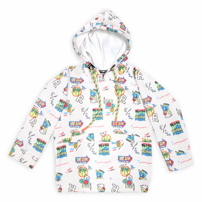 Printed Hoodie Tee, Joggers & Bag: Little Style, Big Adventures