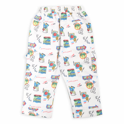 Printed Hoodie Tee, Joggers & Bag: Little Style, Big Adventures