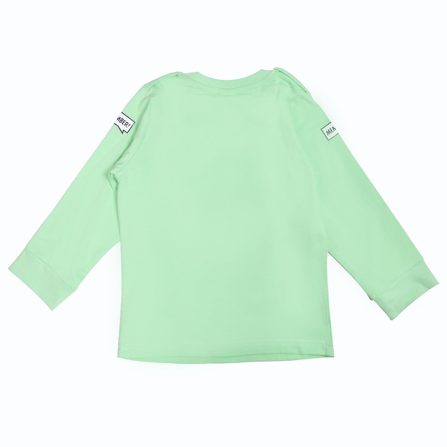 Playful Printed Tee With Cute Dungarees For Little Explorers