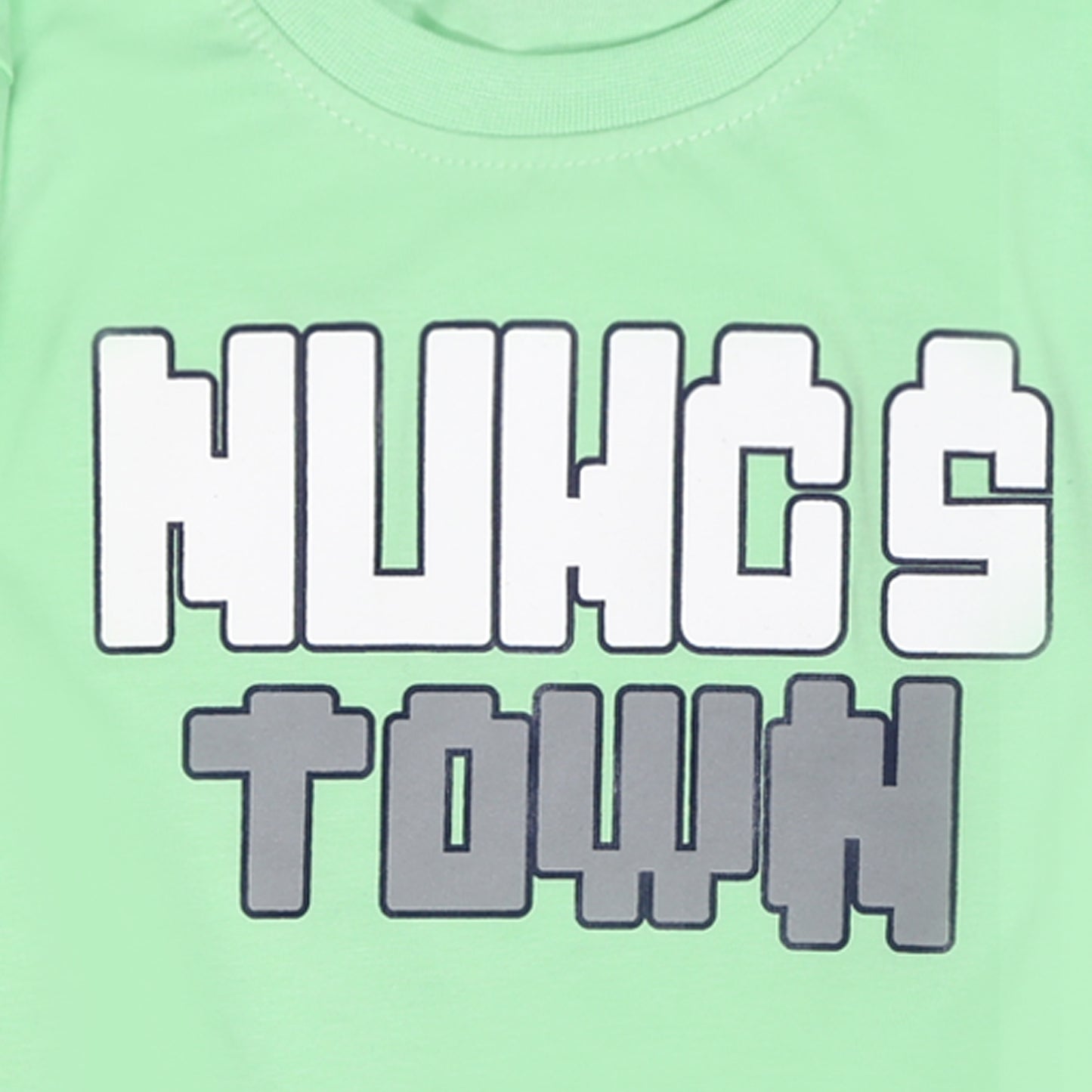 Playful Printed Tee With Cute Dungarees For Little Explorers