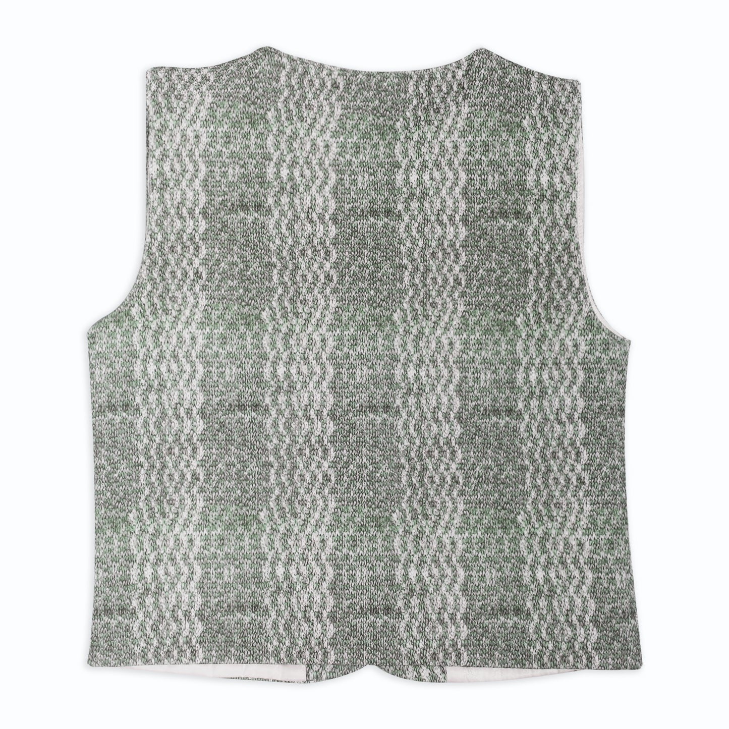 Dapper Shirt, Textured Waistcoat And Bow Set For Party Stars