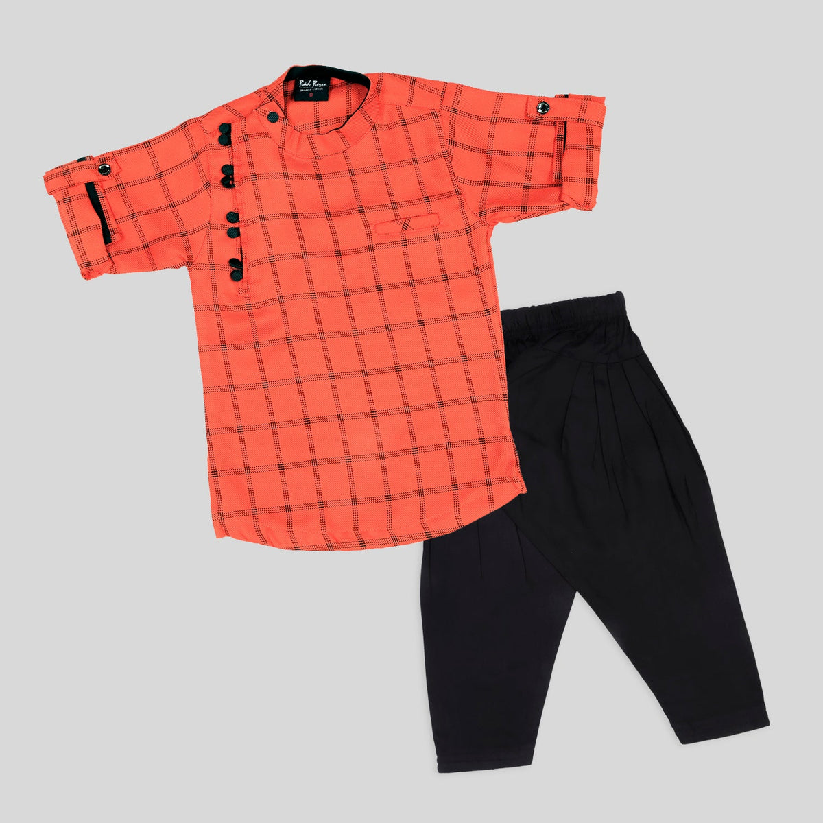 Ethnic Kurta Set - Rust