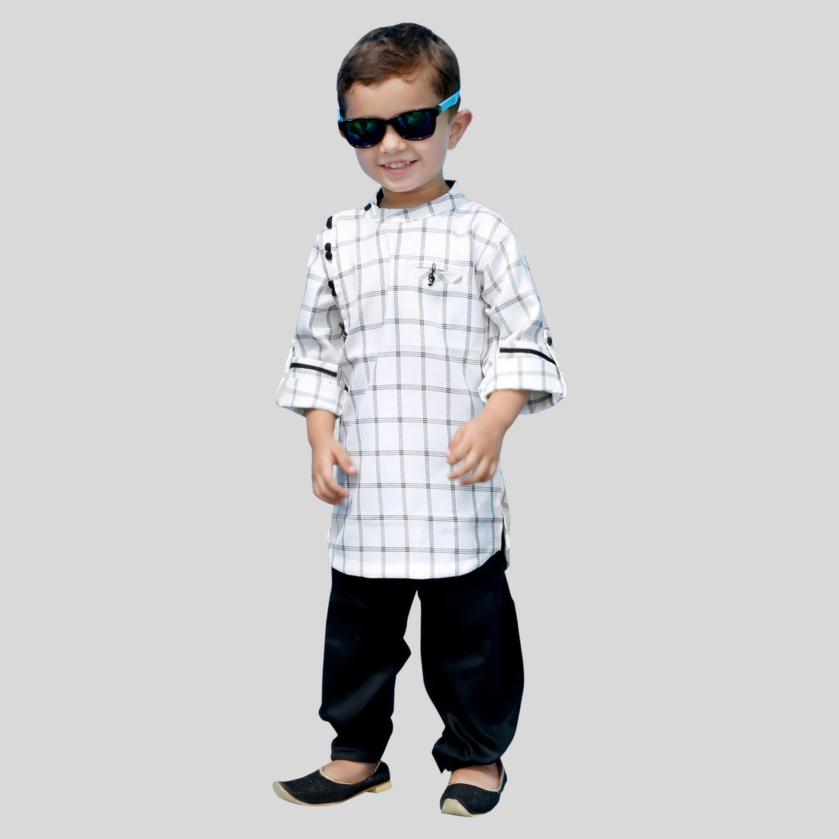 Ethnic Kurta Set - White