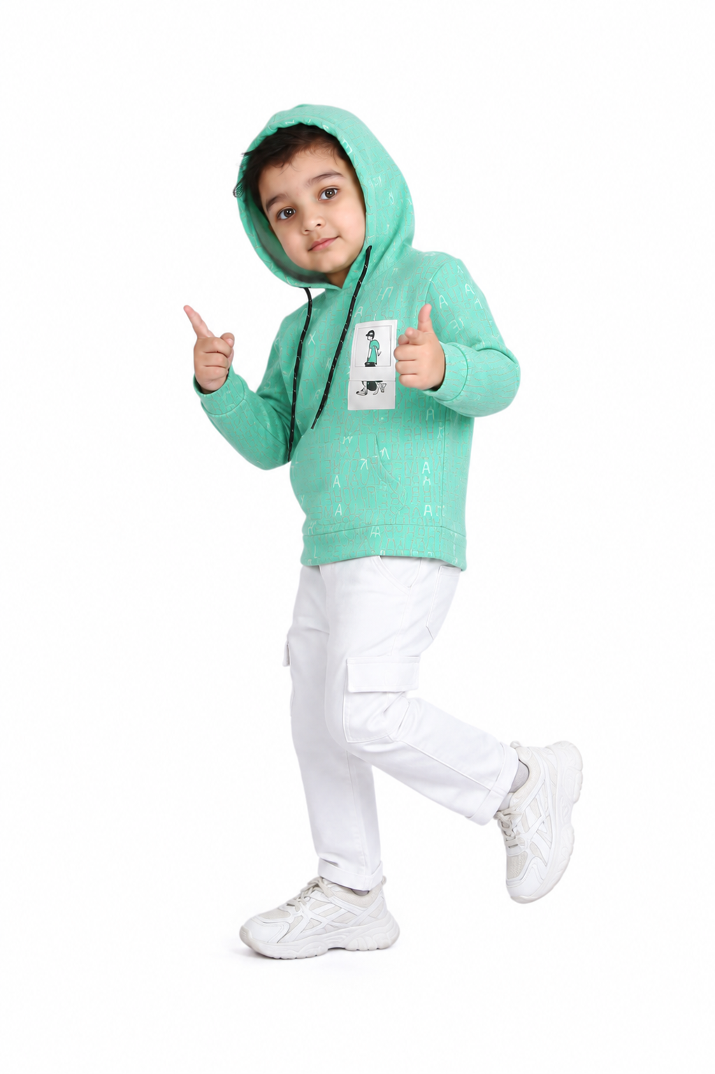 ABC Style: Alphabet Hoodie T-Shirt and Pant Set Fun!