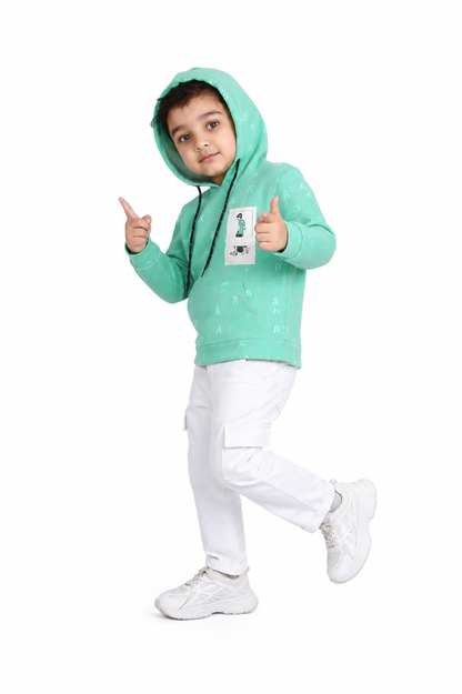 ABC Style: Alphabet Hoodie T-Shirt and Pant Set Fun!