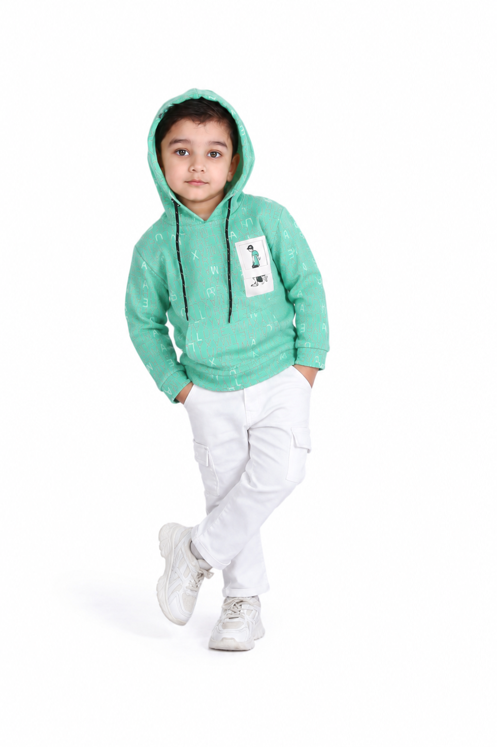 ABC Style: Alphabet Hoodie T-Shirt and Pant Set Fun!