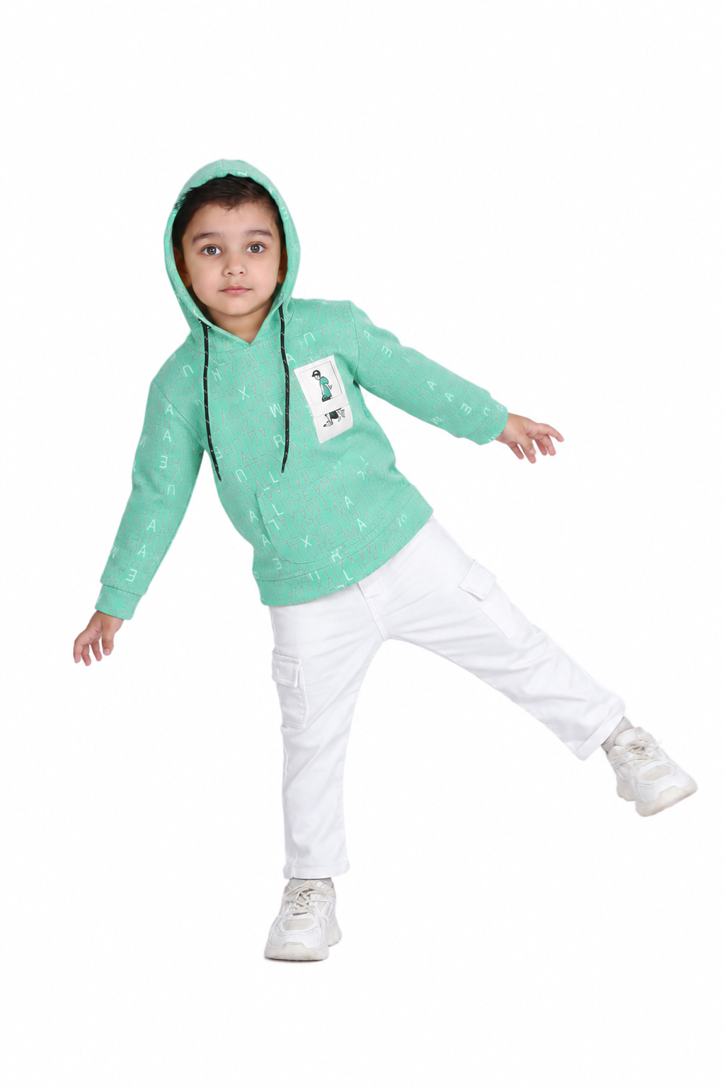 ABC Style: Alphabet Hoodie T-Shirt and Pant Set Fun!