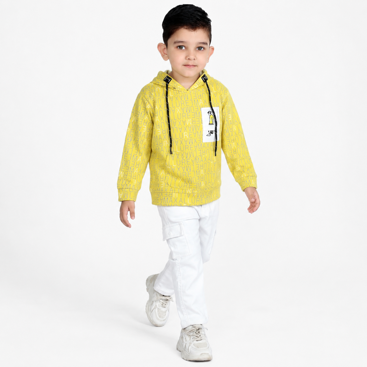 ABC Style: Alphabet Hoodie T-Shirt and Pant Set Fun!
