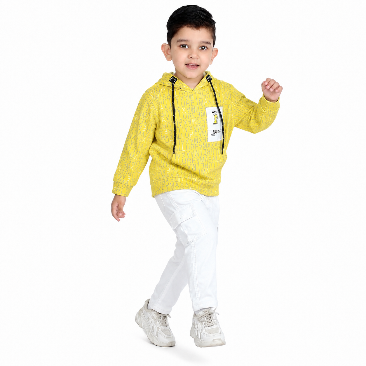 ABC Style: Alphabet Hoodie T-Shirt and Pant Set Fun!