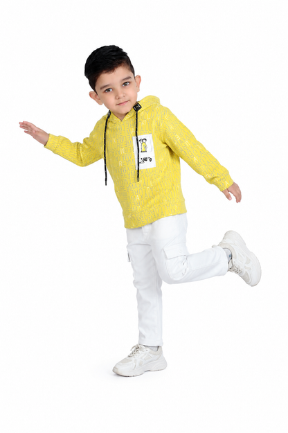 ABC Style: Alphabet Hoodie T-Shirt and Pant Set Fun!