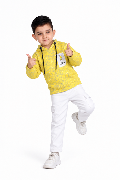 ABC Style: Alphabet Hoodie T-Shirt and Pant Set Fun!