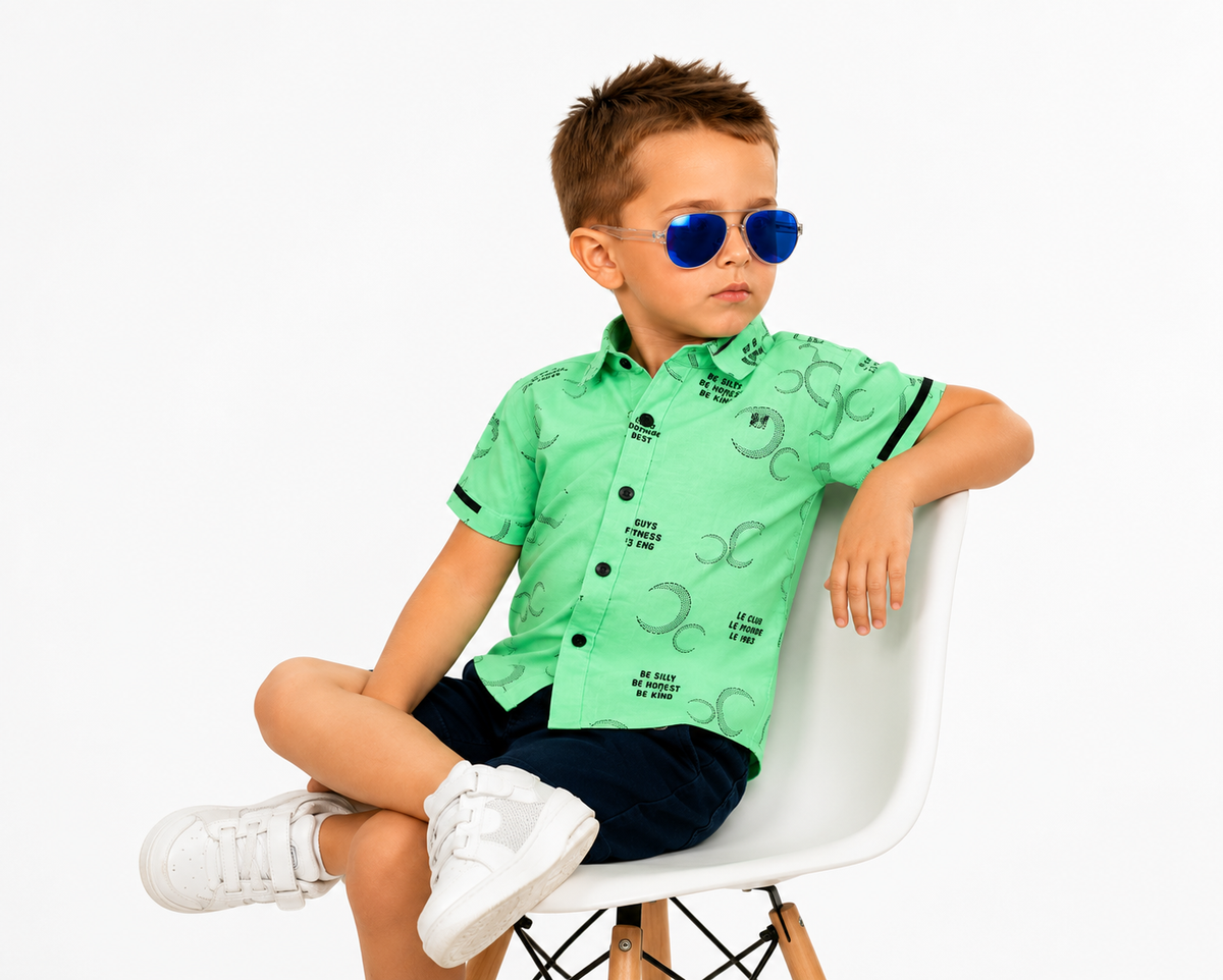 Prints and Denim! Fun Combo for Little Adventurers Under Four.