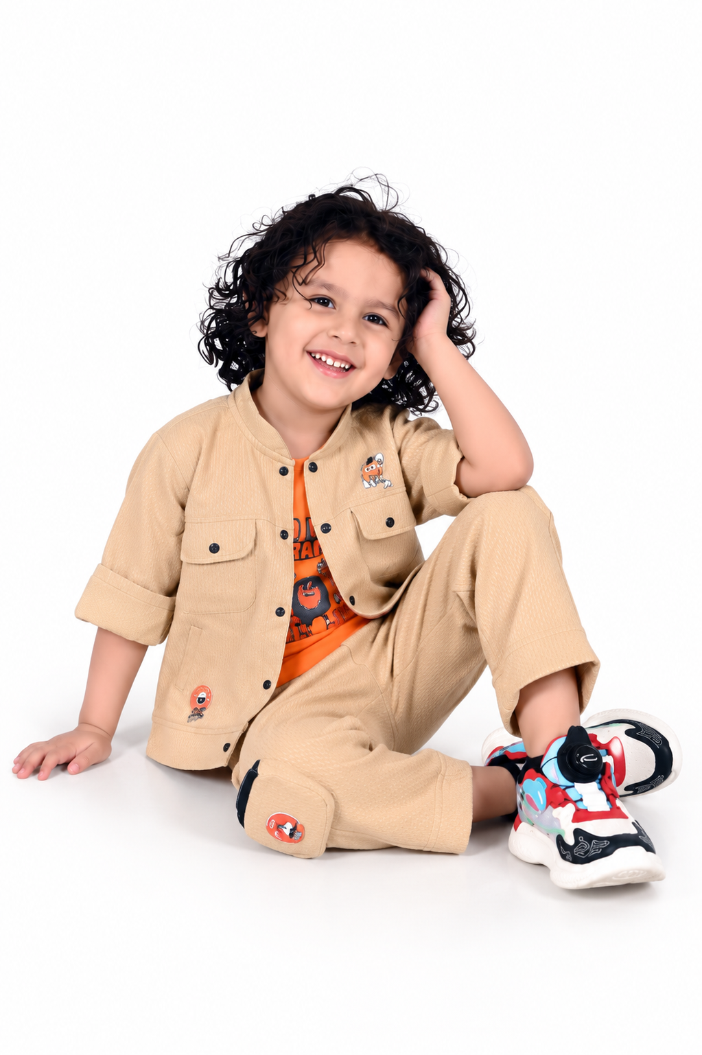 Trendy Jacket, Fun Printed Tee & Pants: Boys’ Casual Style