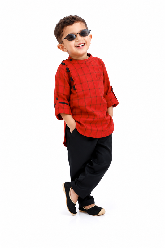 Fashionable and Designer Ethnic Kurta Set for Boys