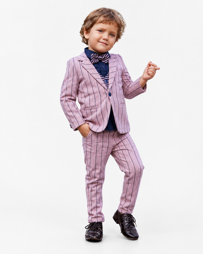 Little Gentlemen's Soirée: Class & Charm in Our Party Outfit!