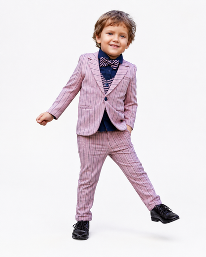 Little Gentlemen's Soirée: Class & Charm in Our Party Outfit!