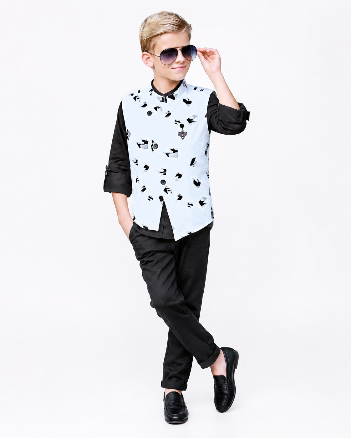 Fashionable jacket set  for Young boys