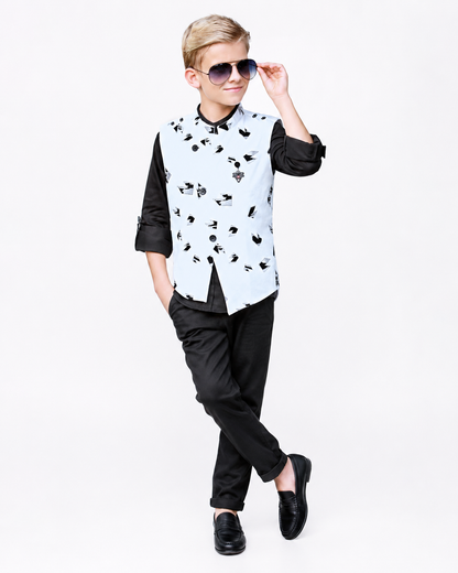 Fashionable jacket set  for Young boys