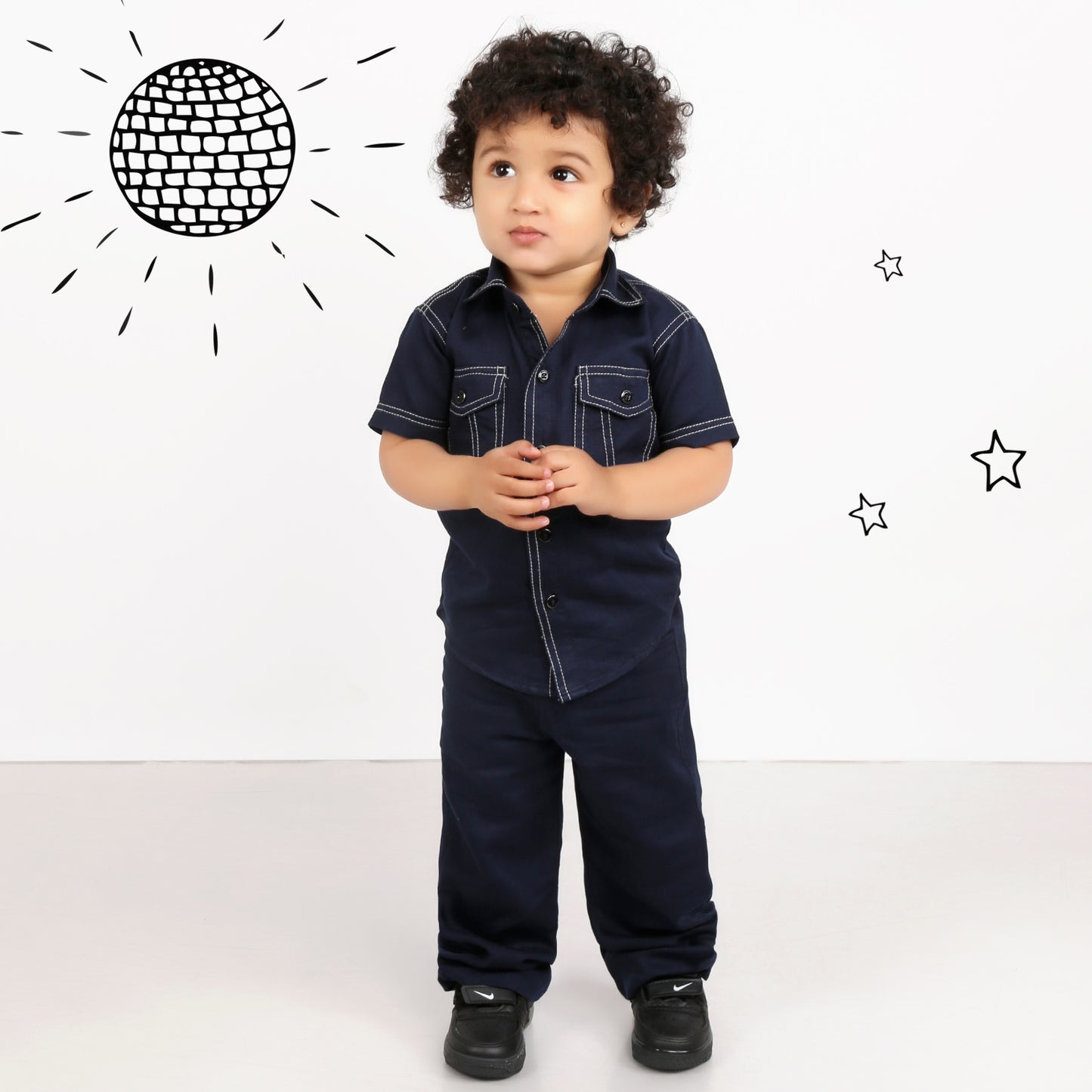 "Party Time Swag: Unleash Fun and Fashion with Baggy Set!