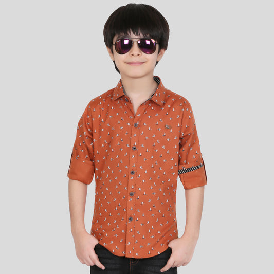 Funky Prints Unleashed: Elevate Casual Vibes with This Unique Shirt!