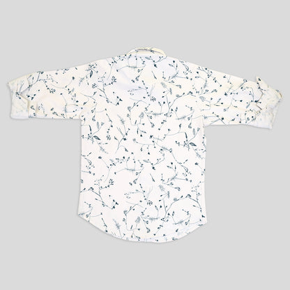 MashUp Stylish Classic printed dobby cotton shirt for Young boys