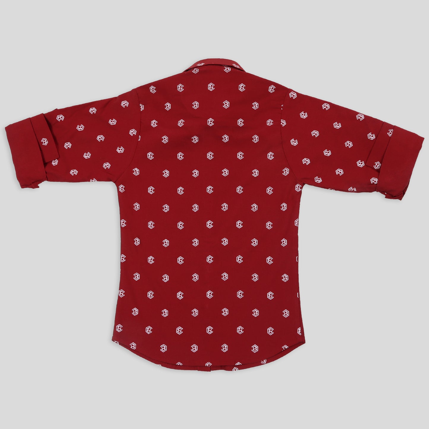 Stylish Digital Print Lycra Shirt For Young Boys
