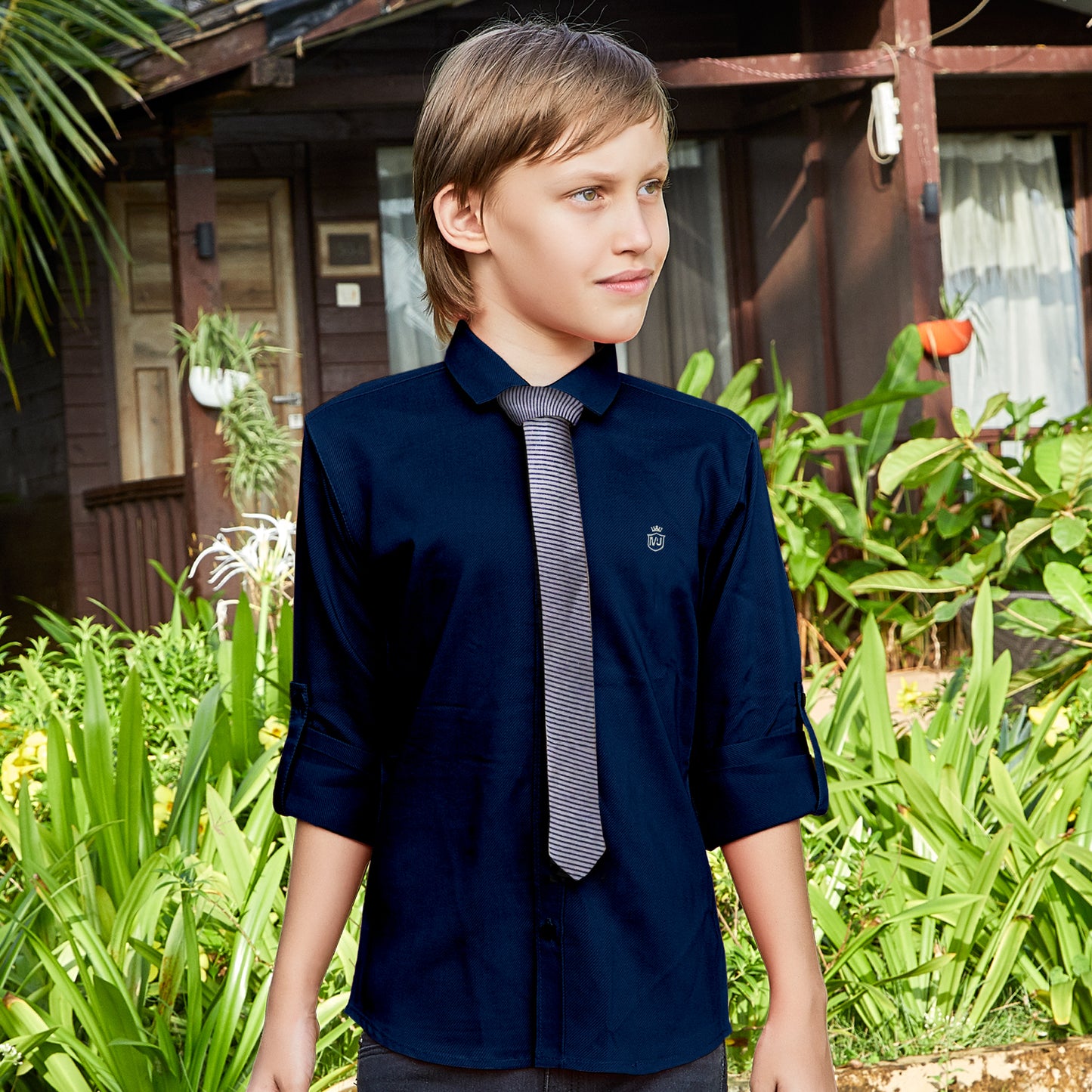 Tied to Perfection: Shirt + Tie Combo for Party Elegance!