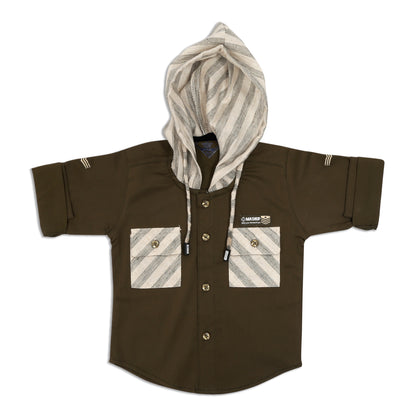 Cozy Hoodie Shirt & Striped Pants: Cutest Baby Casual Combo