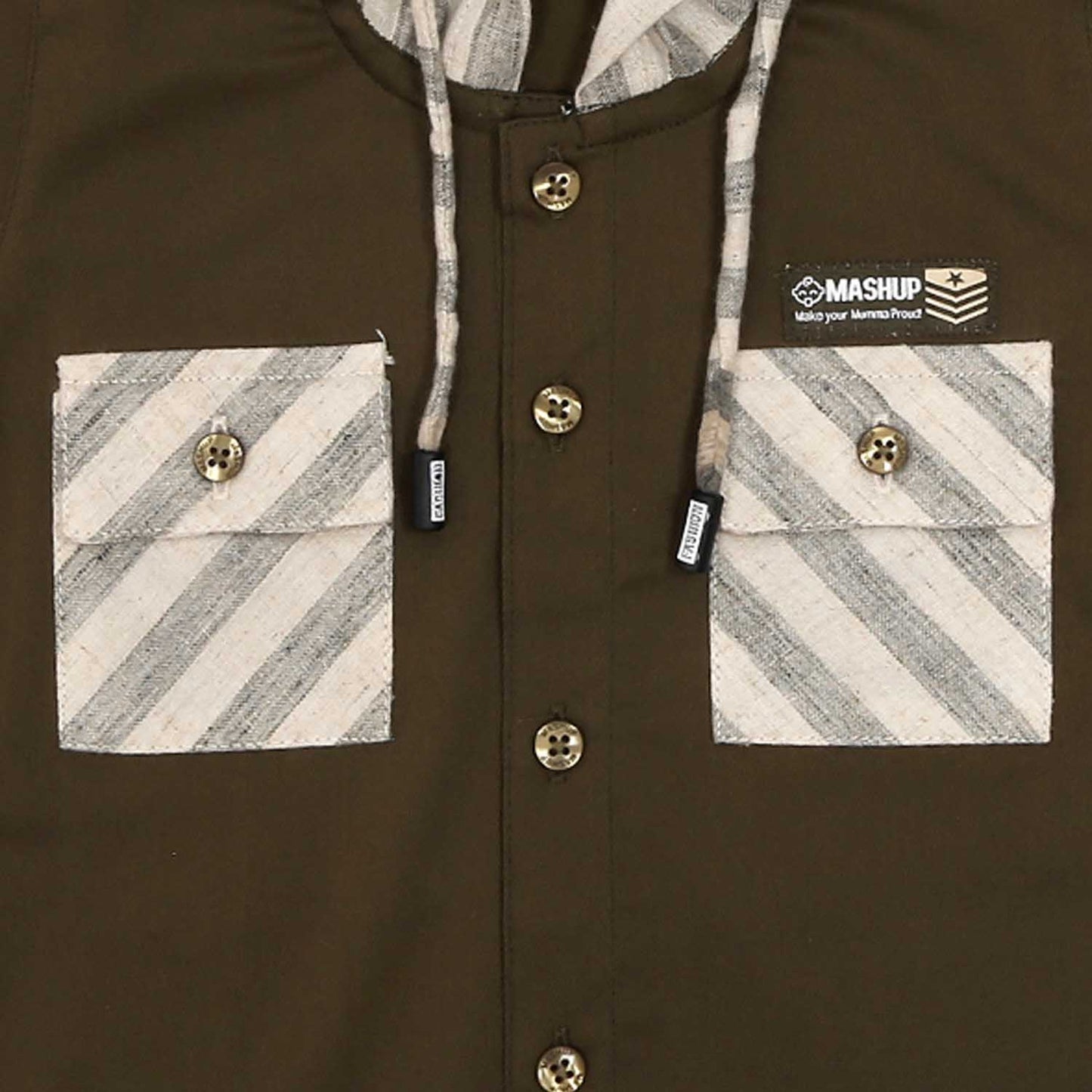 Cozy Hoodie Shirt & Striped Pants: Cutest Baby Casual Combo