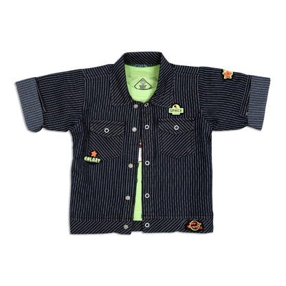 "Adorable Jacket, Printed Tee & Pant Set for Everyday Style"