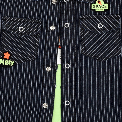 "Adorable Jacket, Printed Tee & Pant Set for Everyday Style"