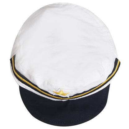 Adorable Sailor Shirt, Shorts & Cap: Cutest Captain on Deck!