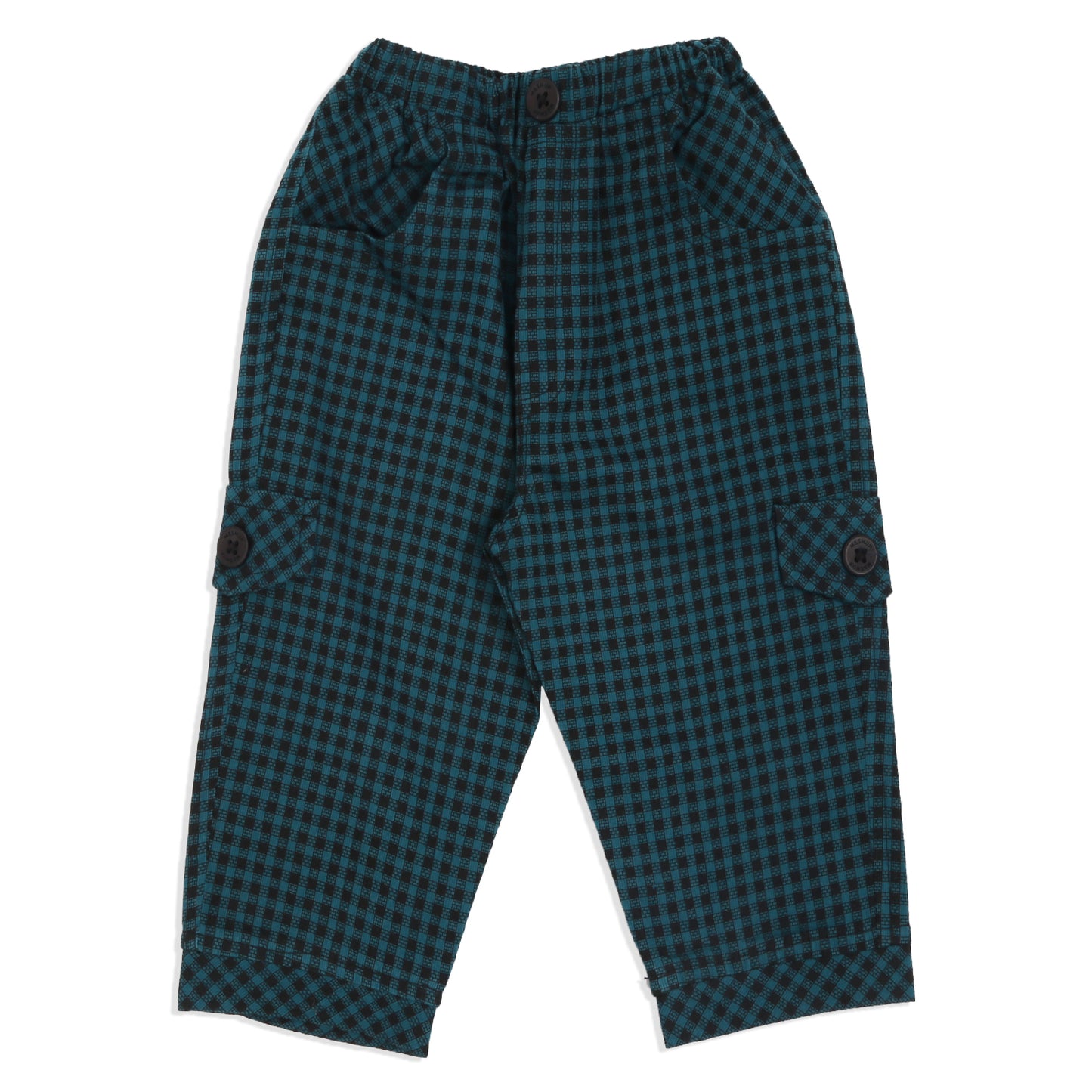 "Charming Checks Jacket, Printed Tee & Pants: Casual Style Star"