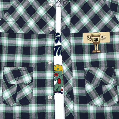 Stylish Checks Jacket, Printed Tee & Joggers: Casual Cool