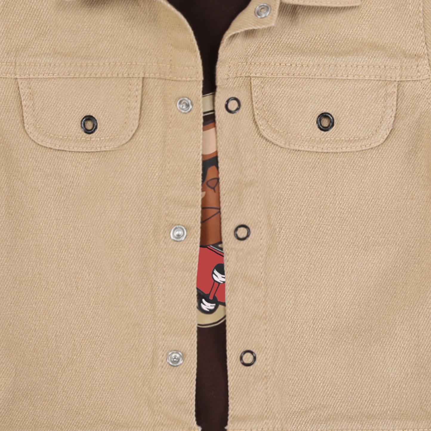 Adventure-Ready Style: Jacket, Printed Tee & Pant Power Set!