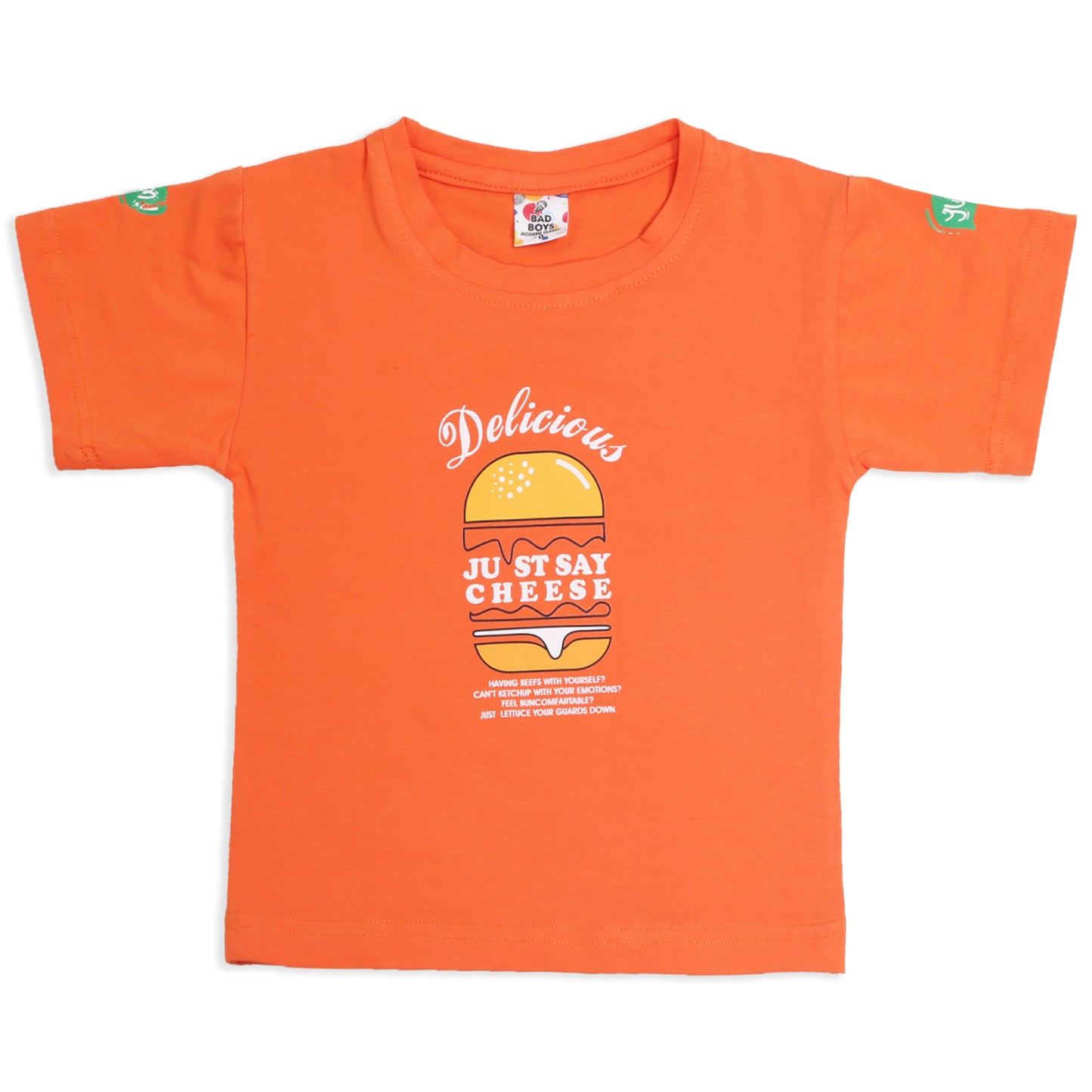 Playful Printed Tee, Striped Pants & Cap: Boys’ Casual Cool