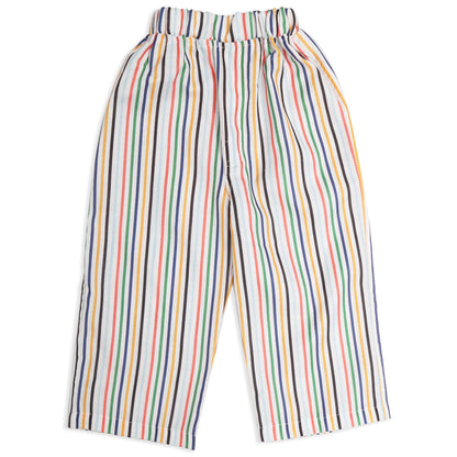 Playful Printed Tee, Striped Pants & Cap: Boys’ Casual Cool