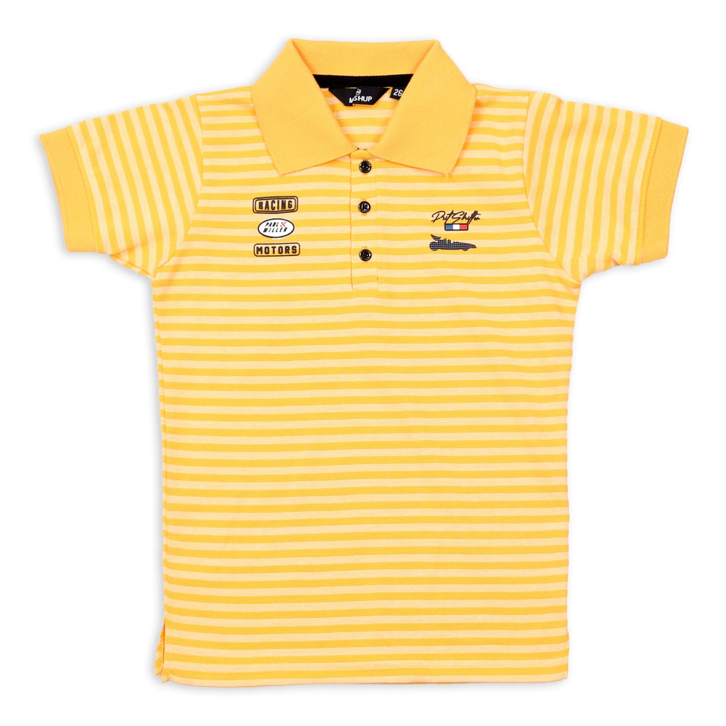 Stripe Up Your Style: The Trendsetting Polo for Young Gentlemen!