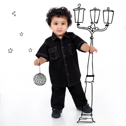 "Party Time Swag: Unleash Fun and Fashion with Baggy Set!