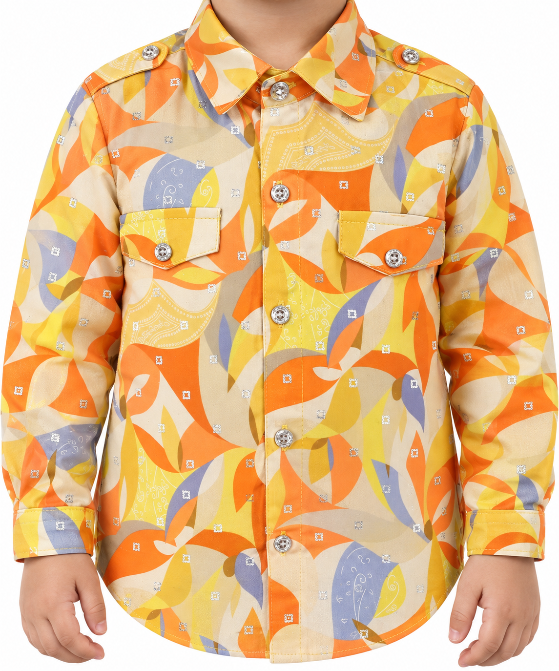 Tiny Traditions: Adorable Printed Kurta Pajama for Festive Charm