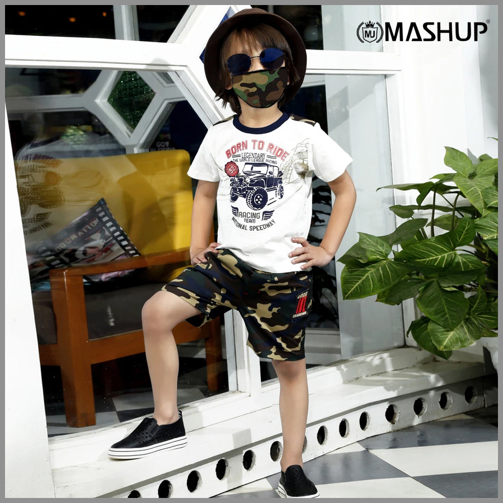 MashUp Junior cool camouflage  SET - mashup boys