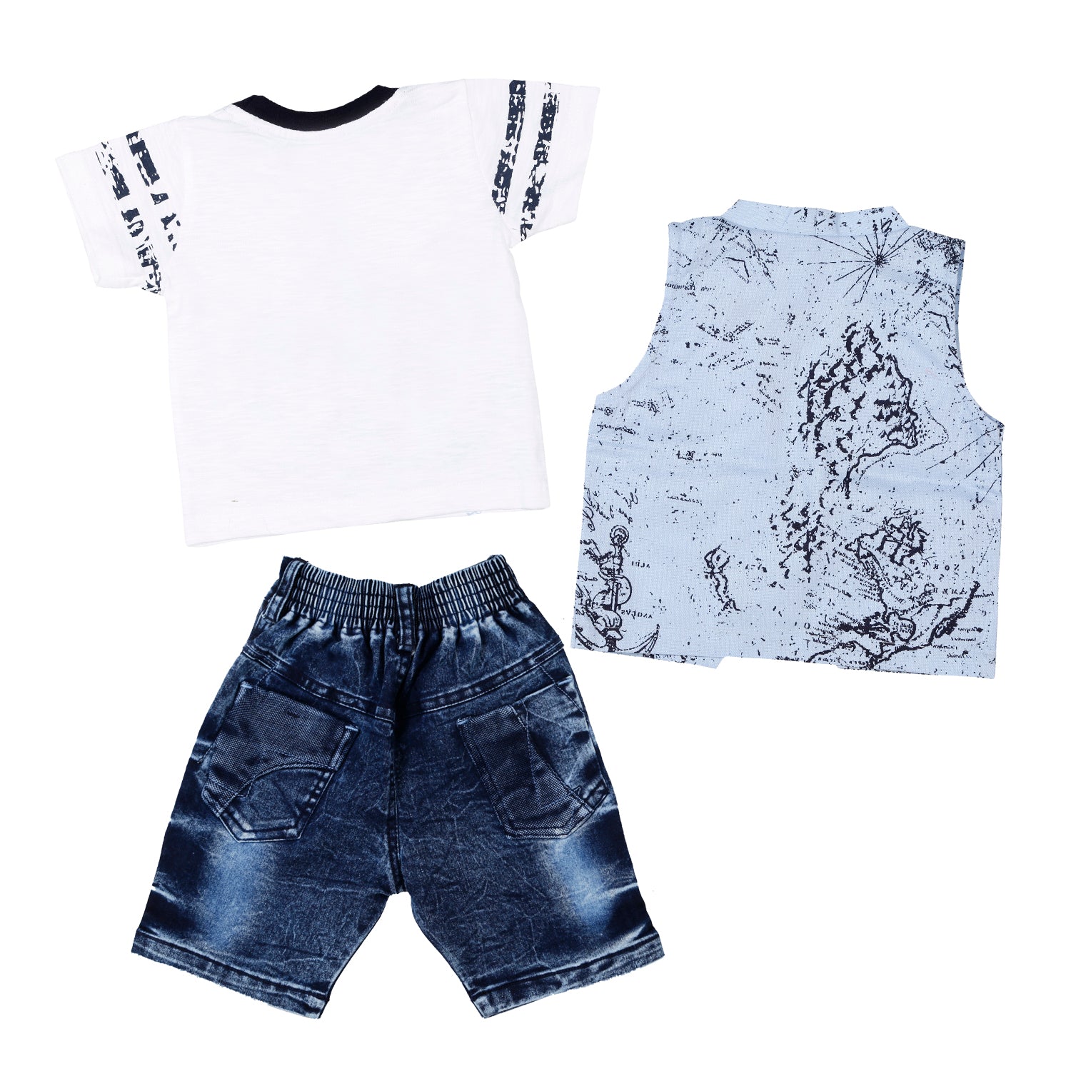 Bad Boys Half Printed jacket set. - mashup boys