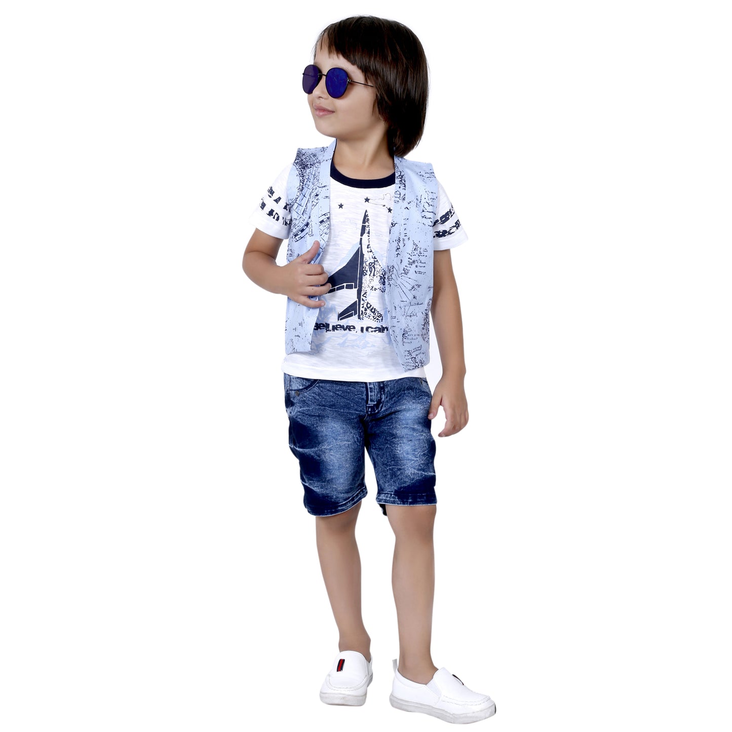 Bad Boys Half Printed jacket set. - mashup boys