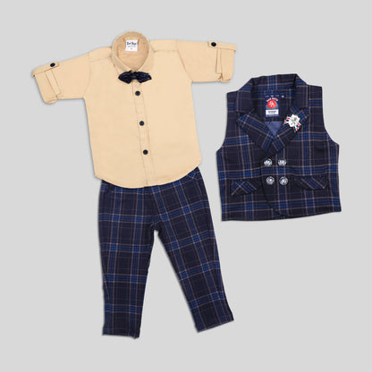 BAD BOYS ELEGANT OUTFIT WITH WAISTCOAT, BOTTOMS AND SUITING