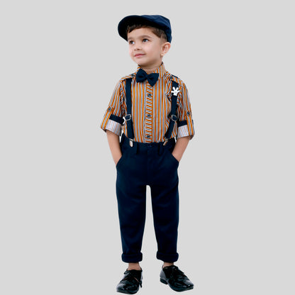 BAD BOYS Stylish and Casual Outfit with Cotton Shirt and Cotton Bottoms