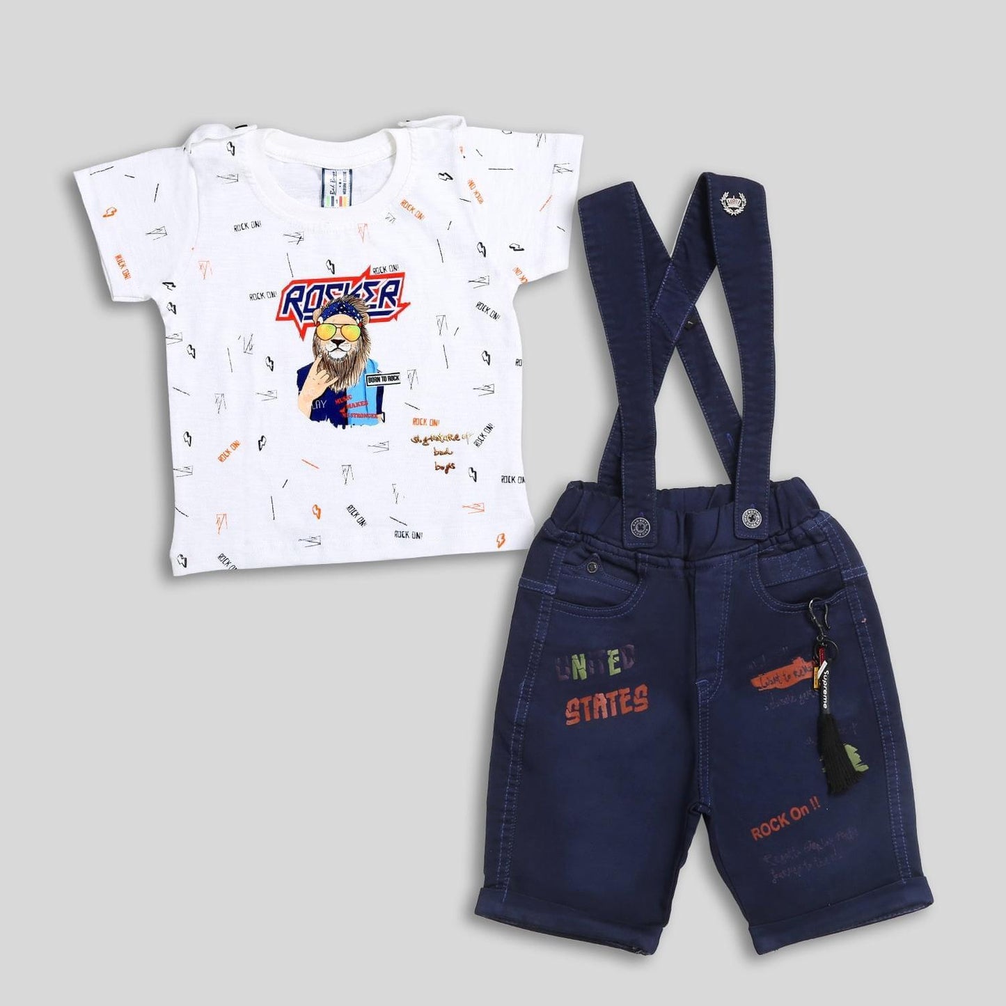 Casual Suspender set for little boys