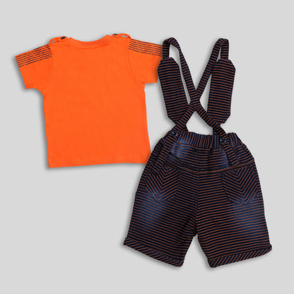Denim Party Shorts set for little boys