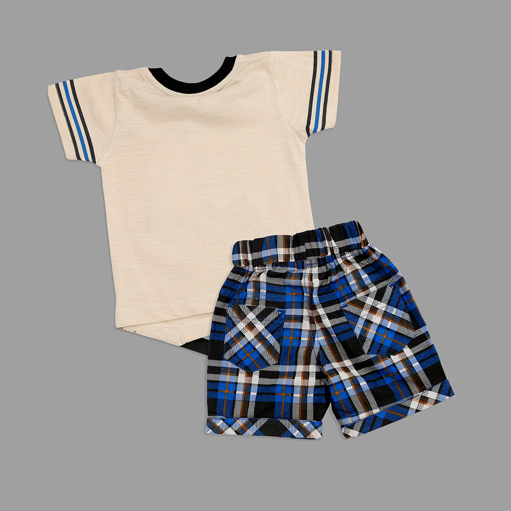 MashUp Junior Casual Wear Outfit with Stylish T-shirt and Shorts