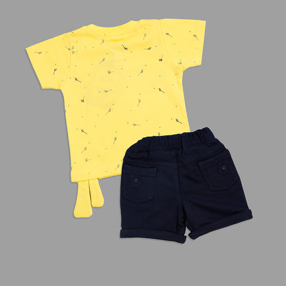 MashUp Junior Stylish and Casual Outfit with T-shirt and Bottoms